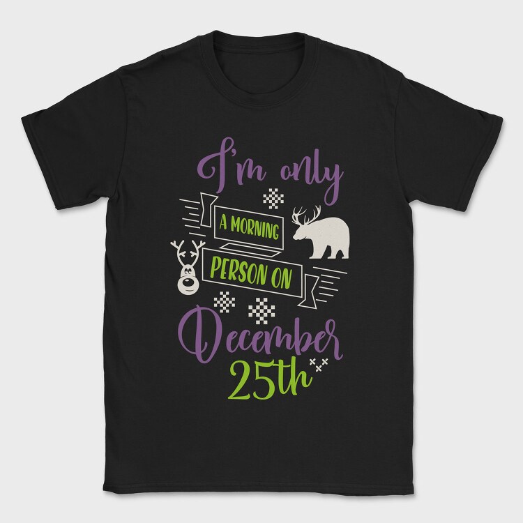 Morning Deer Vibes, Tricou Barbati (Unisex)
