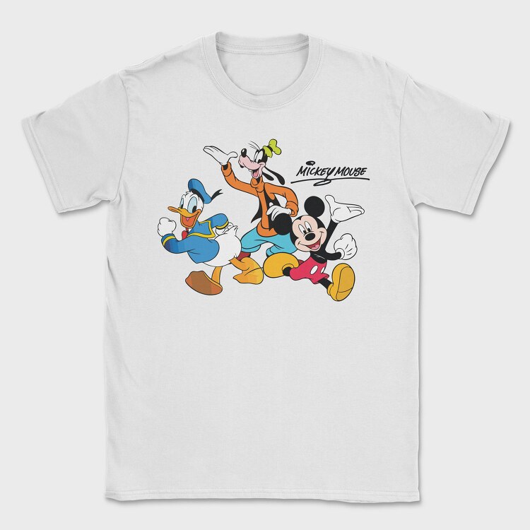 Mickey Mouse And Friends, Tricou Barbati (Unisex)