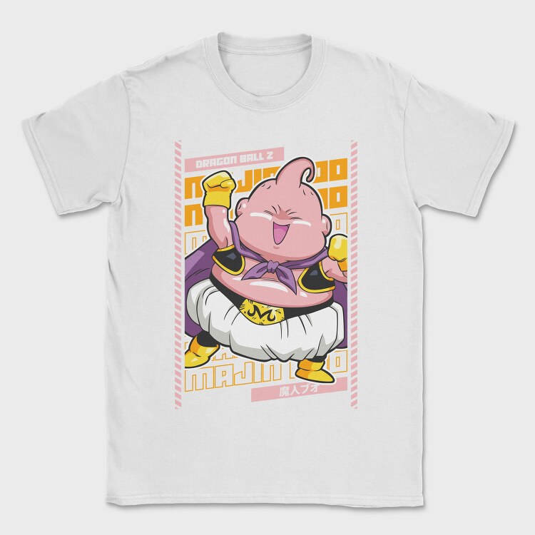 Majin Boo Boom, Tricou Barbati (Unisex)