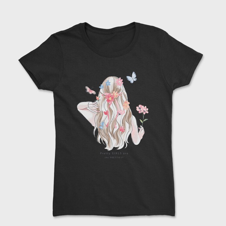 Floral Butterfly Dreams, Tricou Femei