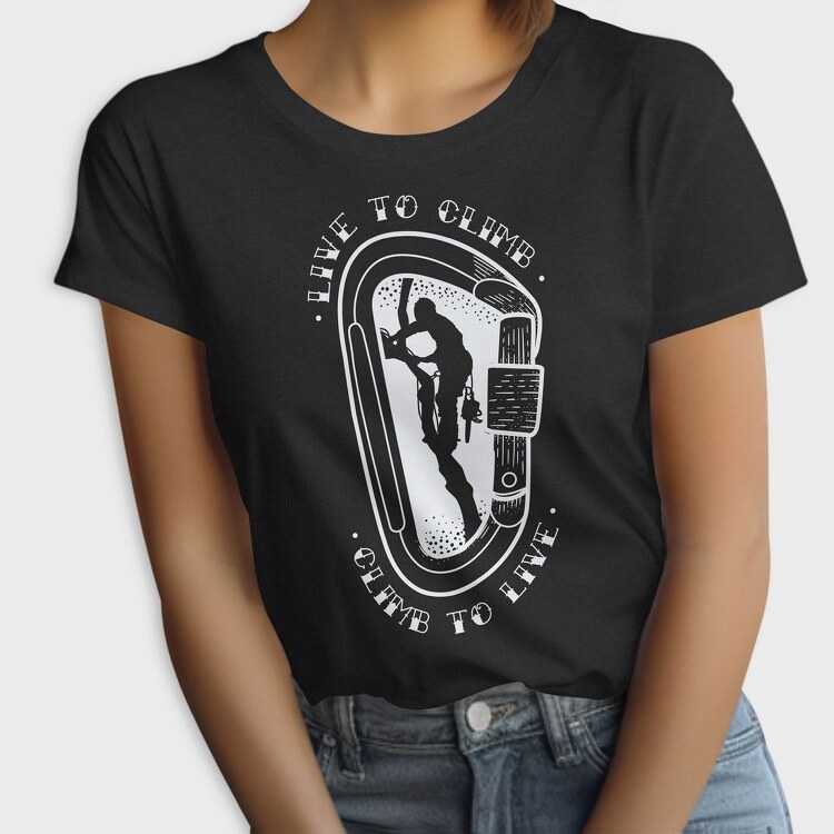 Climb to Live, Tricou Femei