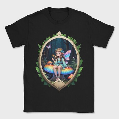 Enchanted Forest Fairy, Tricou Barbati (Unisex)