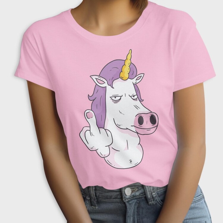 Middle Finger Unicorn, Tricou Femei
