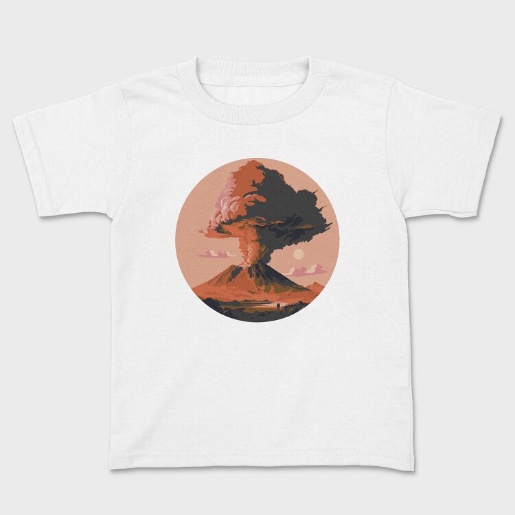 Erupting Volcano, Tricou Copii