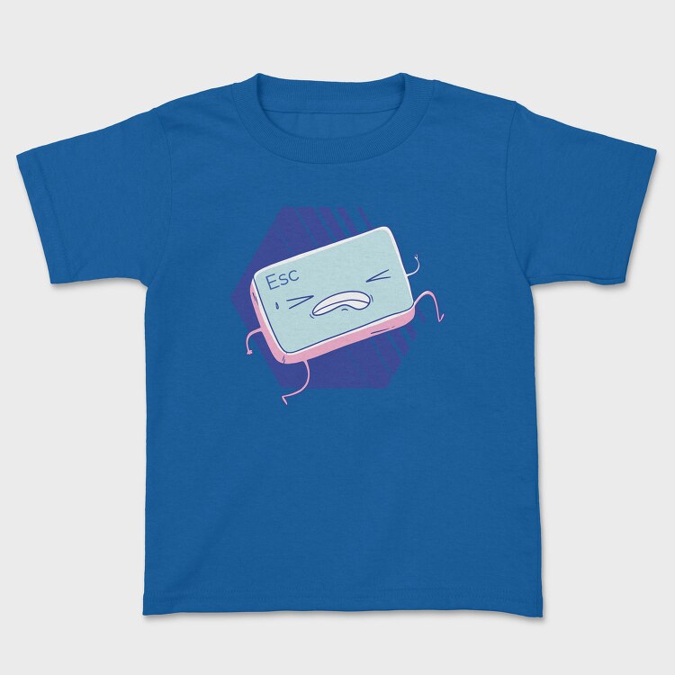 Escape Key Running Esc, Tricou Copii