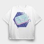 Escape Key Running Esc, Tricou Oversize Barbati (Unisex)