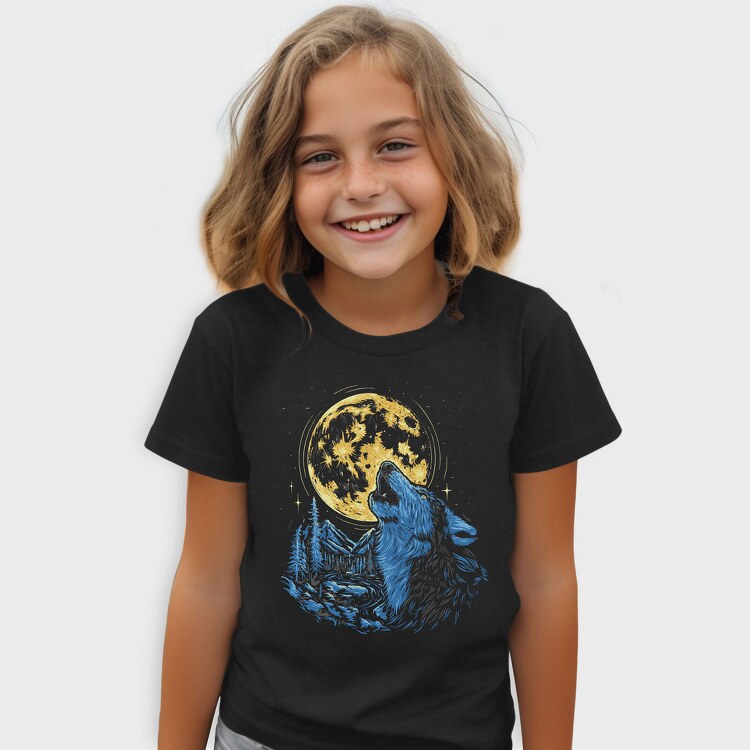 Wolf and Moon, Tricou Copii