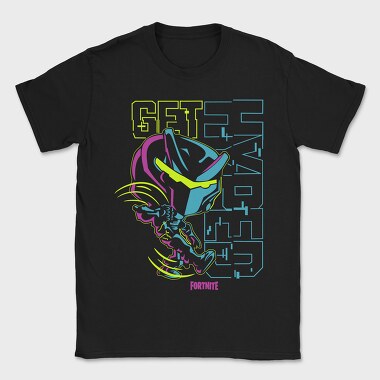 Neon Wolf Howl 4, Tricou Barbati (Unisex)
