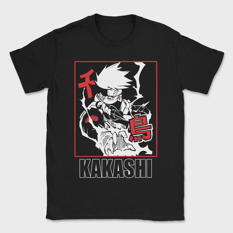 Kakashi Storm Rider, Tricou Barbati (Unisex)