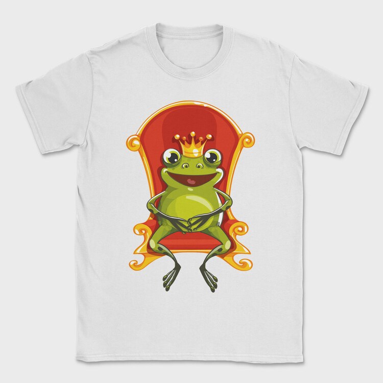 Royal Frog Prince, Tricou Barbati (Unisex)