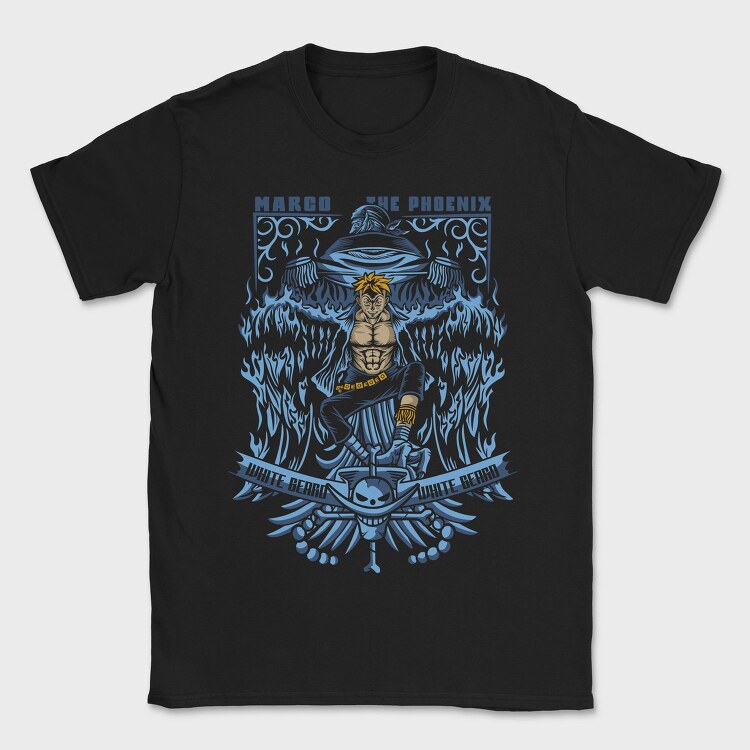 Phoenix Warrior Flame, Tricou Barbati (Unisex)