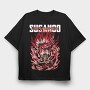 Itachis Susanoo Flame, Tricou Oversize Barbati (Unisex)