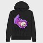 Galactic Skull Burst, Hanorac Oversize Barbati (Unisex)