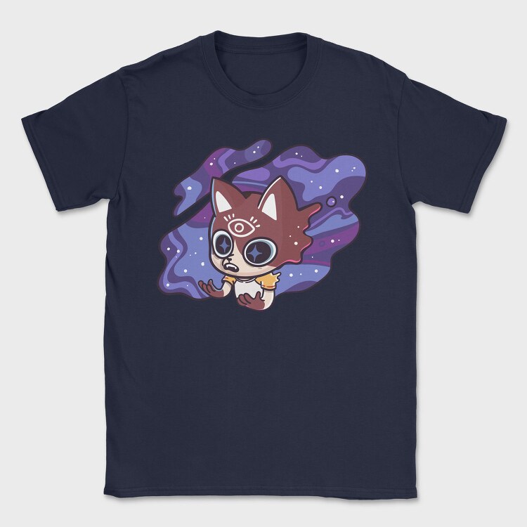 Galactic Feline Rebellion, Tricou Barbati (Unisex)