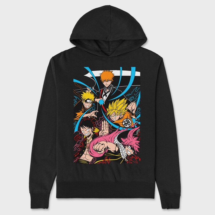 Five Legends Rise, Hanorac Oversize Barbati (Unisex)