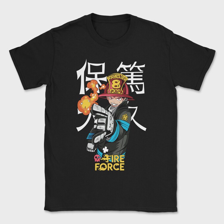 Fire Soldier Force, Tricou Barbati (Unisex)