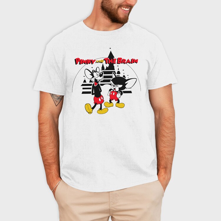 Pinky & the Brain 5, Tricou Barbati (Unisex)