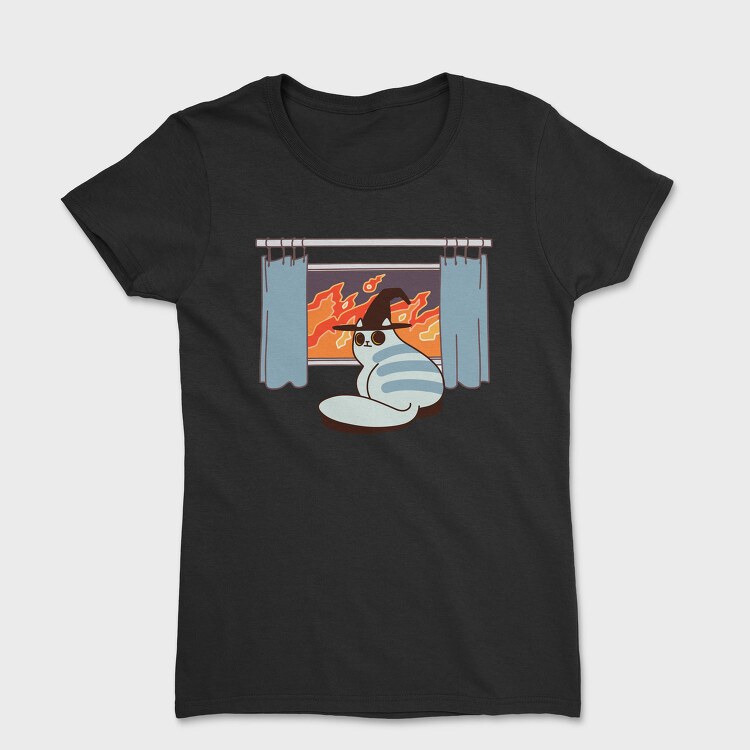 Feline Flame Rebellion, Tricou Femei