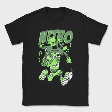 Nitro Green Monster, Tricou Barbati (Unisex)