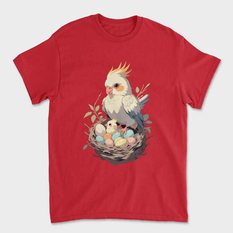 Cockatiel, Tricou Barbati (Unisex)