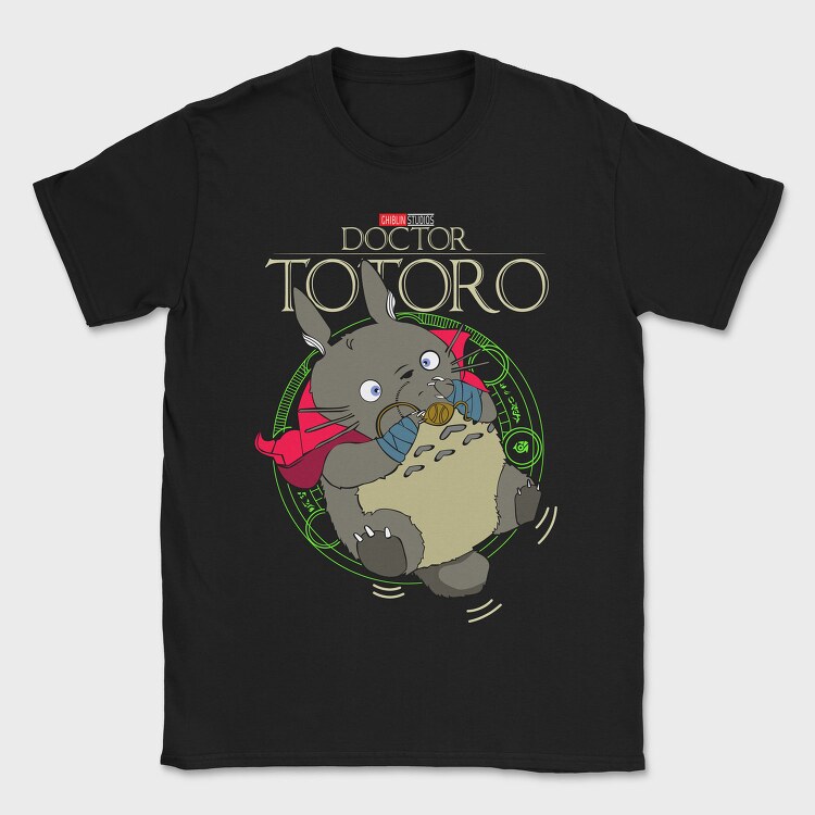 Doctor Totoro Vibes, Tricou Barbati (Unisex)