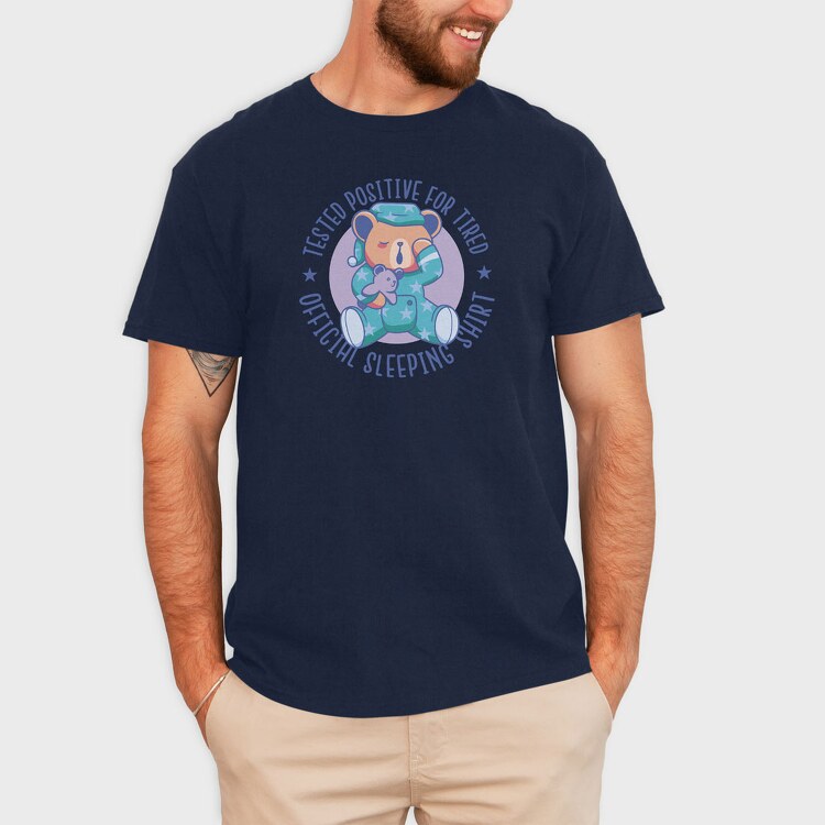 Tested Positive for Tired, Tricou Barbati (Unisex)