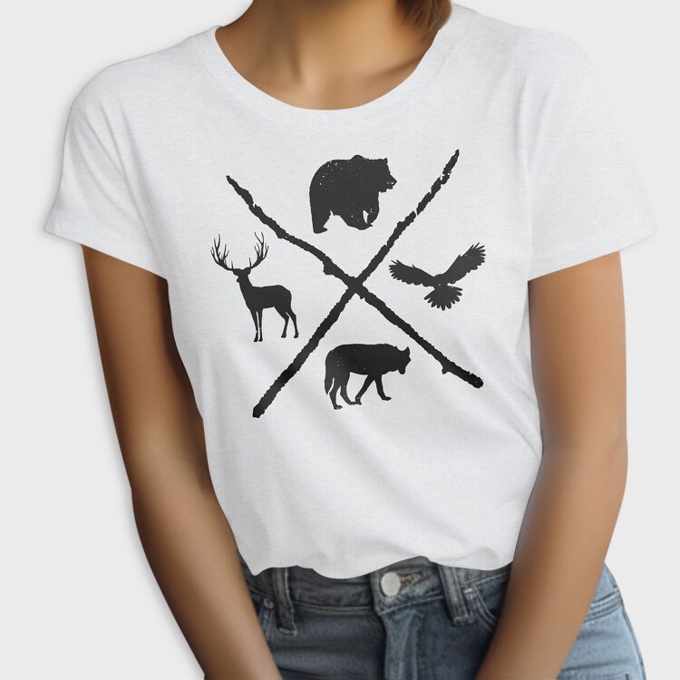 Forest Animals, Tricou Femei