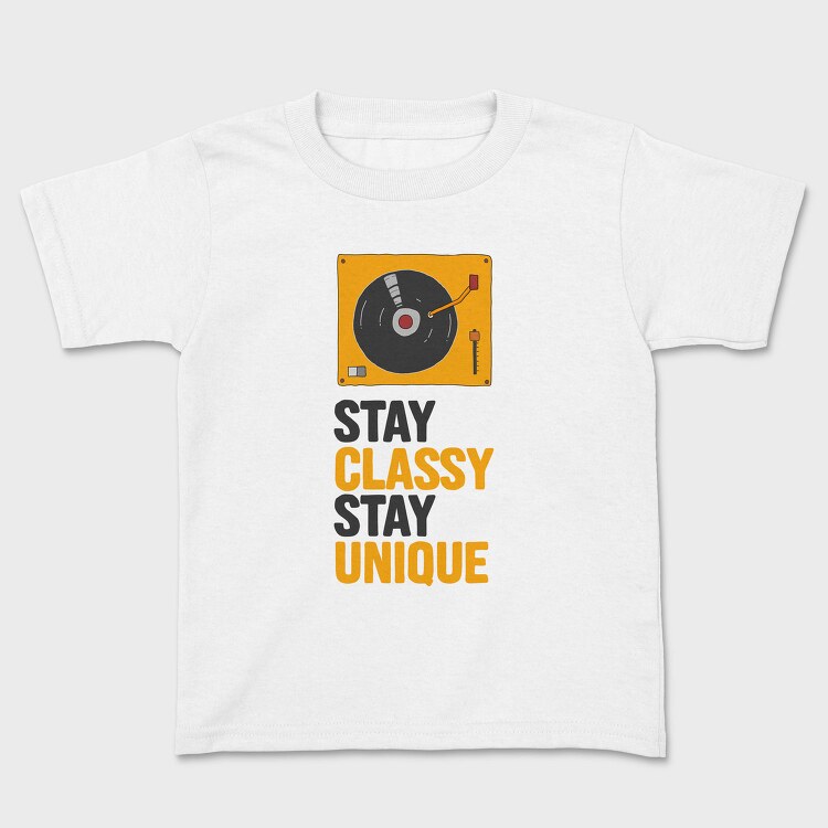 Stay Classy Unique, Tricou Copii