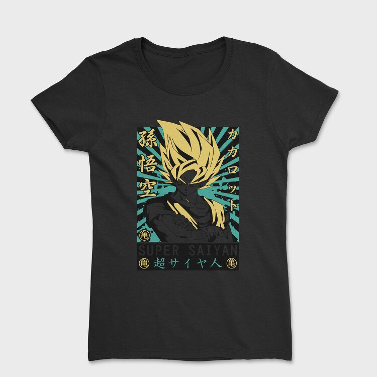 Dragon Ball Energy Flow, Tricou Femei