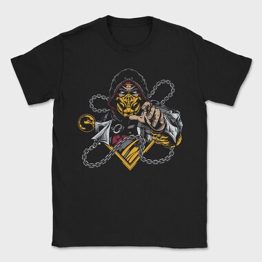 Pirate Chains Skull, Tricou Barbati (Unisex)