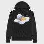 F53 Midnight Pulse, Hanorac Oversize Barbati (Unisex)