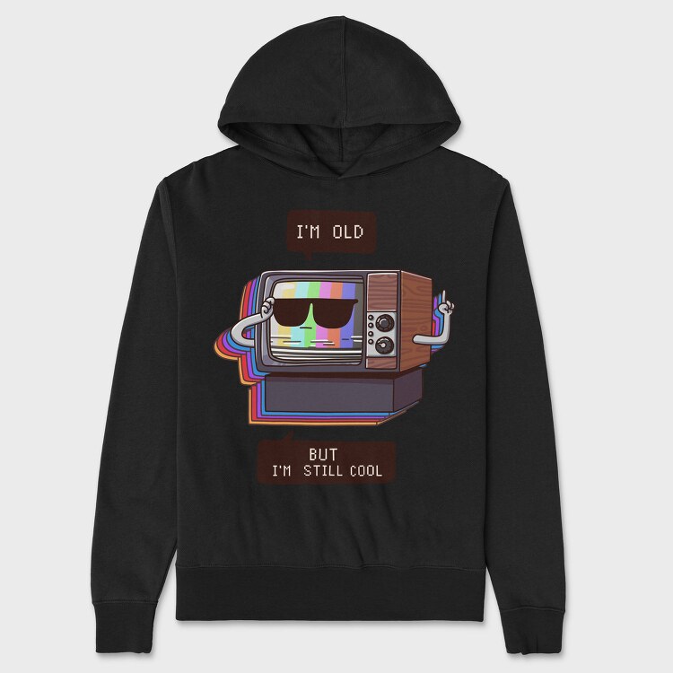F48 Midnight Glow, Hanorac Oversize Barbati (Unisex)