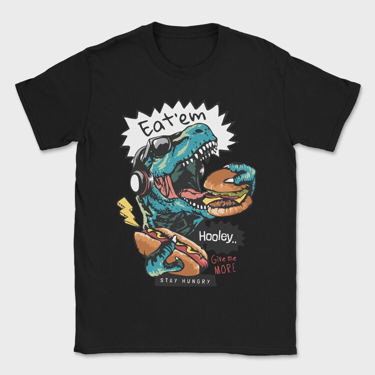 Dino Munch Munchies, Tricou Barbati (Unisex)