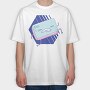 Escape Key Running Esc, Tricou Oversize Barbati (Unisex)