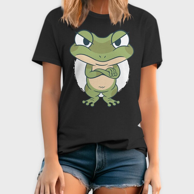 Frog Cartoon, Tricou Barbati (Unisex)