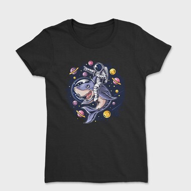 Space Shark Astronaut, Tricou Femei