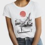 Japanese Landscape, Tricou Femei