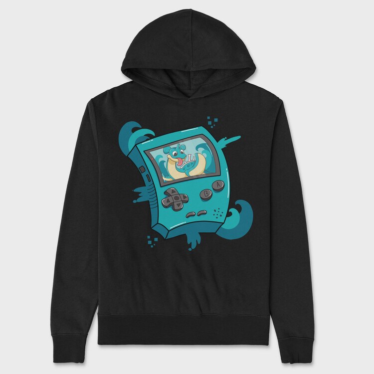Wave Dragon Game, Hanorac Oversize Barbati (Unisex)