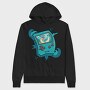 Wave Dragon Game, Hanorac Oversize Barbati (Unisex)