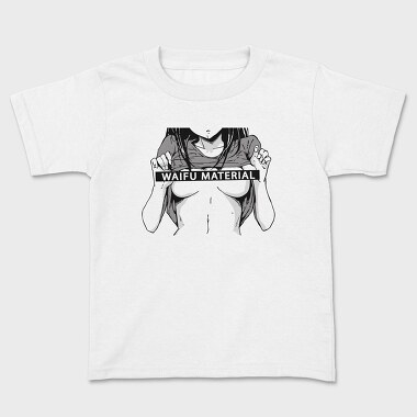 Waifu Warrior Vibes, Tricou Copii
