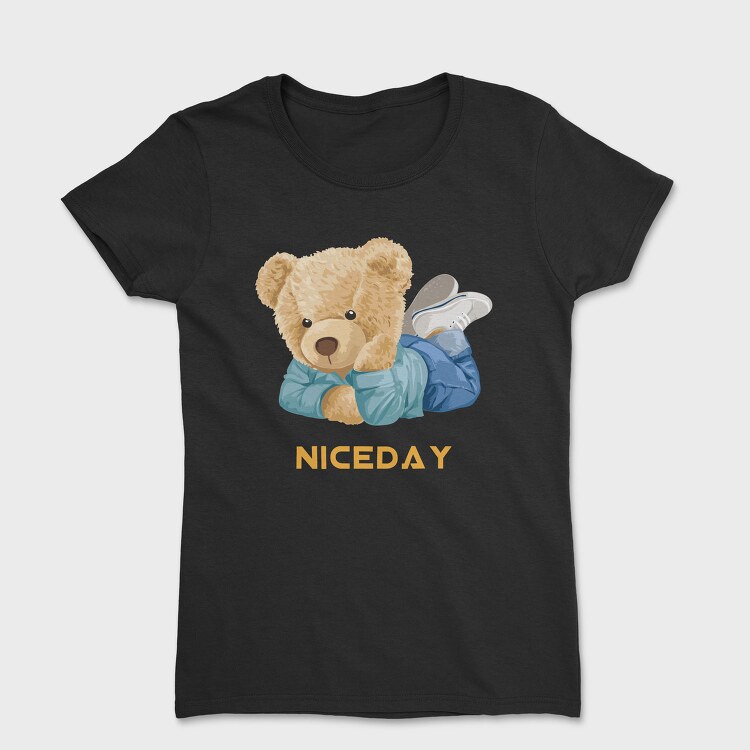 Teddy Feet Vibes, Tricou Femei
