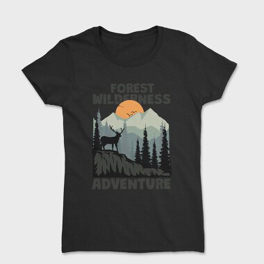 Forest Wilderness Adventure, Tricou Femei