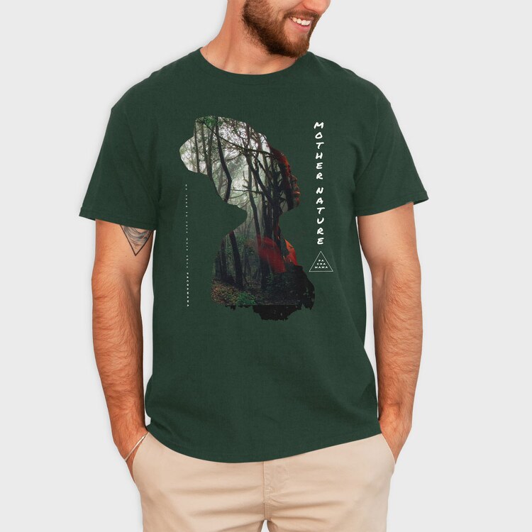 Forest Woman, Tricou Barbati (Unisex)
