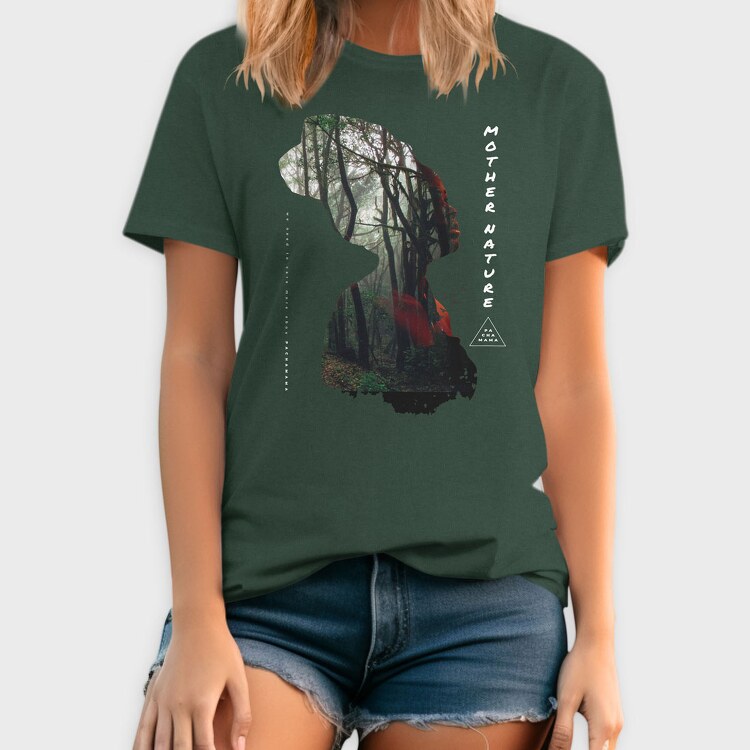 Forest Woman, Tricou Barbati (Unisex)