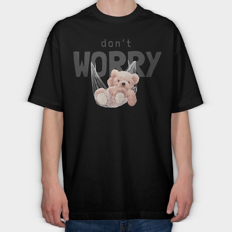 Teddy Net Relax, Tricou Oversize Barbati (Unisex)