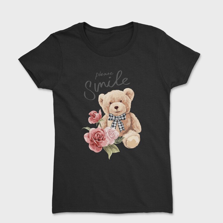 Teddy Rose Smile, Tricou Femei