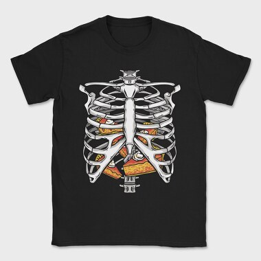 Ribs And Pizza, Tricou Barbati (Unisex)