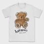 Teddy Warning Overload, Tricou Barbati (Unisex)