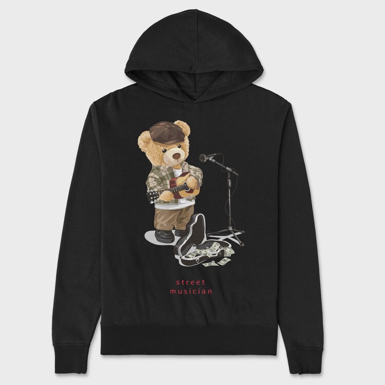 Teddy Rockstar Streetwear, Hanorac Oversize Barbati (Unisex)
