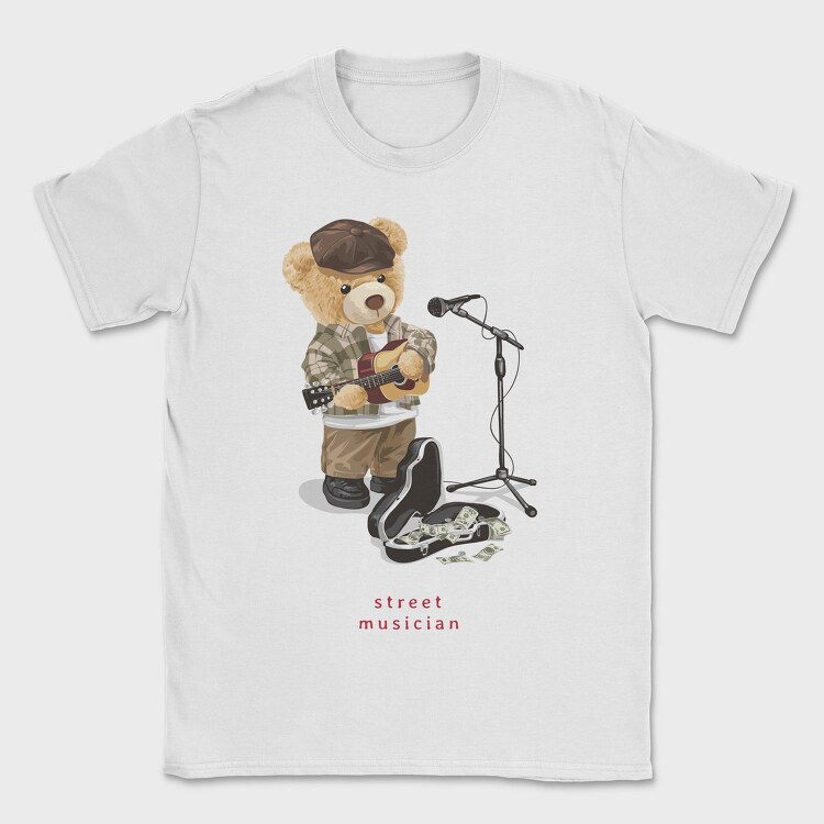 Teddy Rockstar Streetwear, Tricou Barbati (Unisex)